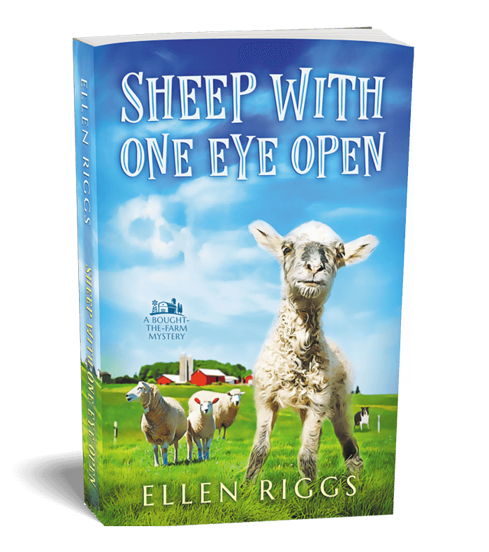Sheep with One Eye Open Book